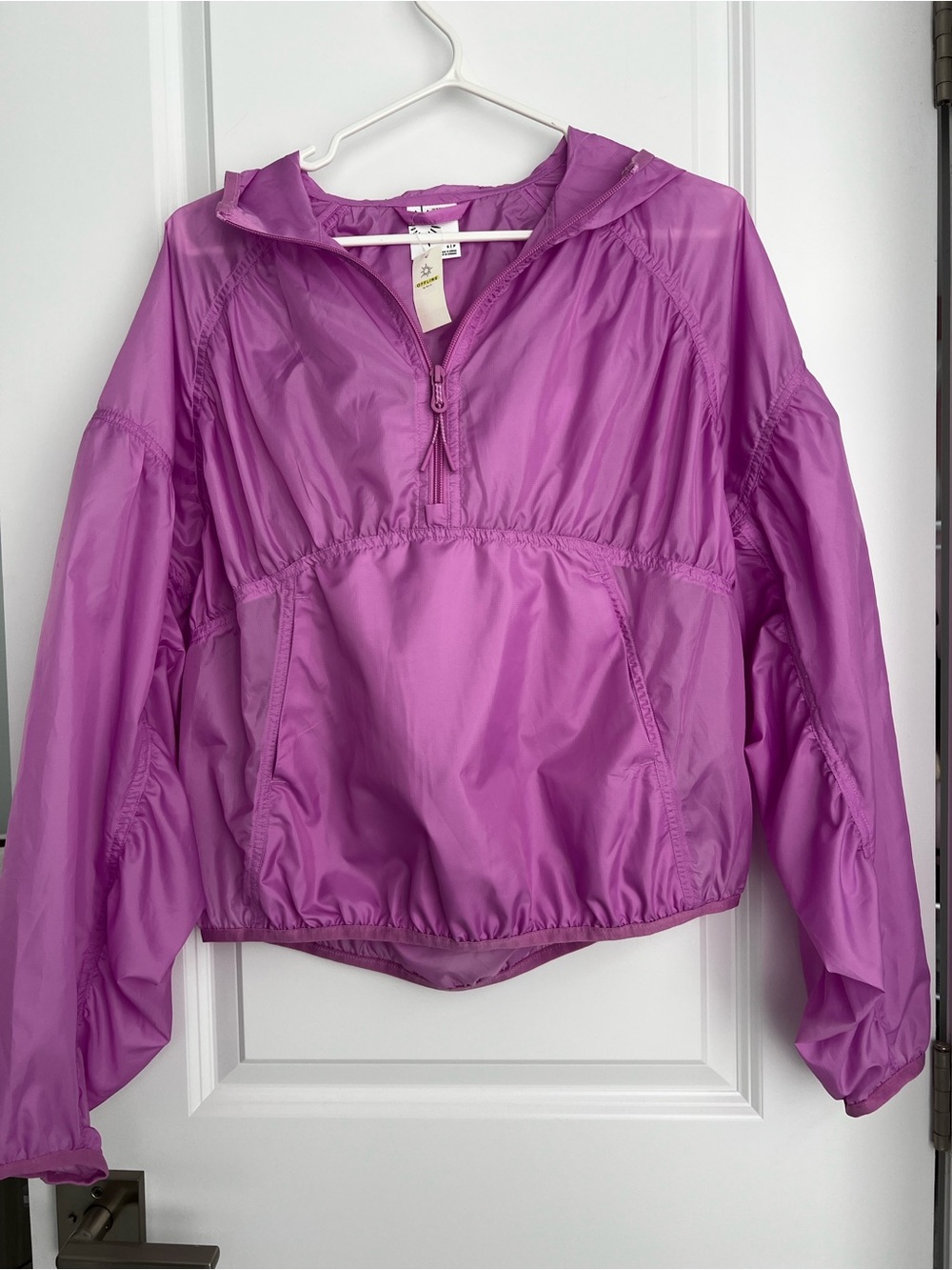 NEW Offline by Aerie Purple / Pink Anorak Jacket Size Small NWT